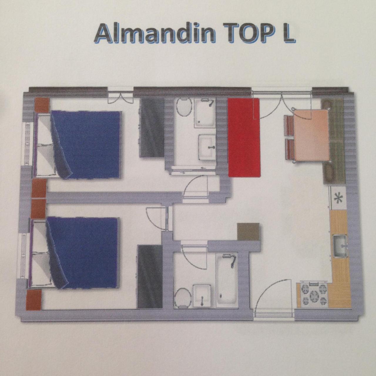 Almandin Apartments Ischgl Ngoại thất bức ảnh